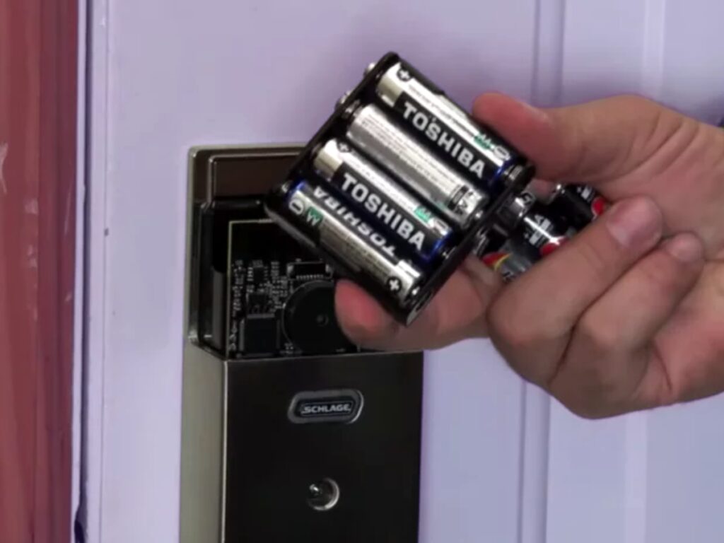 Fix 1: Replace Your Schlage Keypad Lock Batteries 