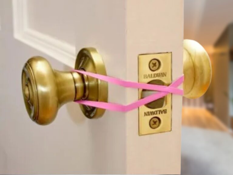 Home Security on a Budget: Wrap A Rubber Band Around Your Door Lock Tonight