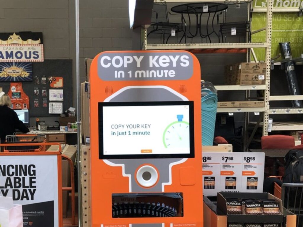 What Is Home Depot Minute Key Kiosk?