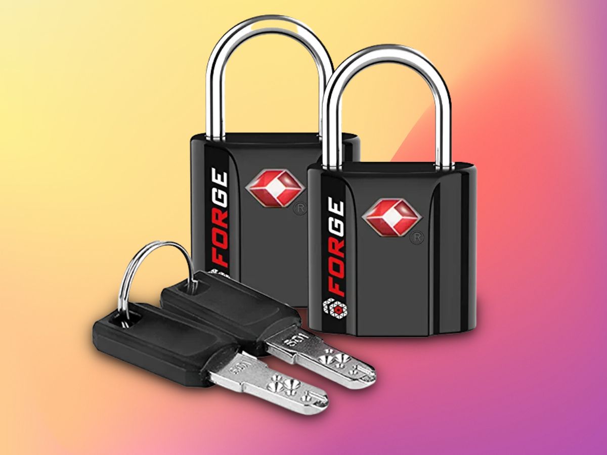 Forge Ultra Secure Keyed Luggage Lock (Tried And Tested)