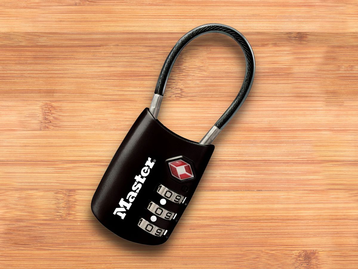 Master Lock 4688D Combination Luggage Lock (Personally Using)