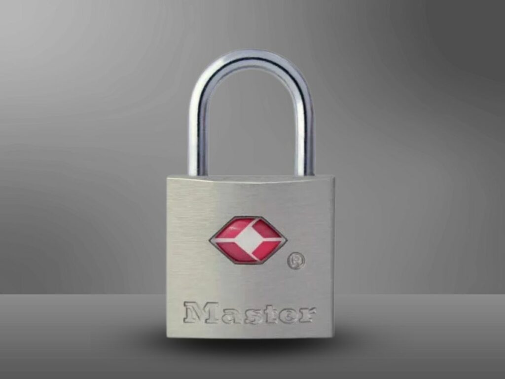 Master Lock 4683Q Keyed Luggage Lock (Used In the Past)