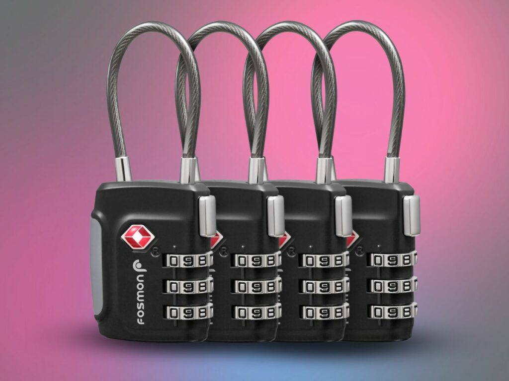 Fosmon Combination Luggage Lock (Tried And Tested)