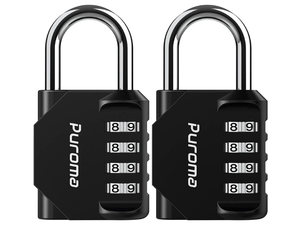 Puroma 2 Pack Combination Lock