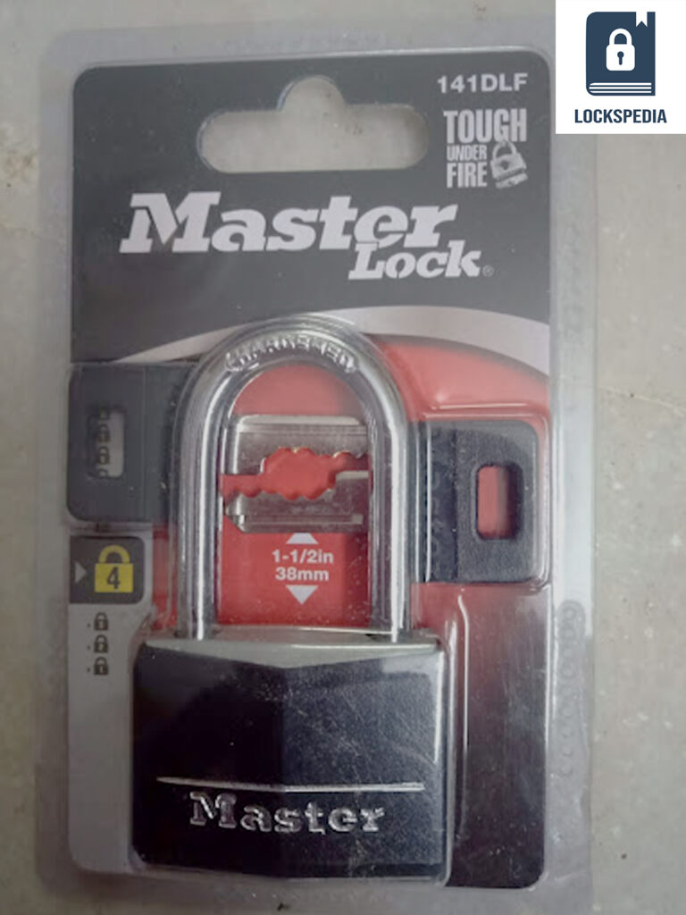 Master Lock Covered Aluminum Lock