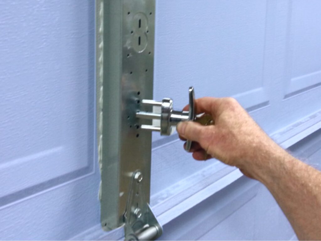 Remove the Old T-Handle Lock