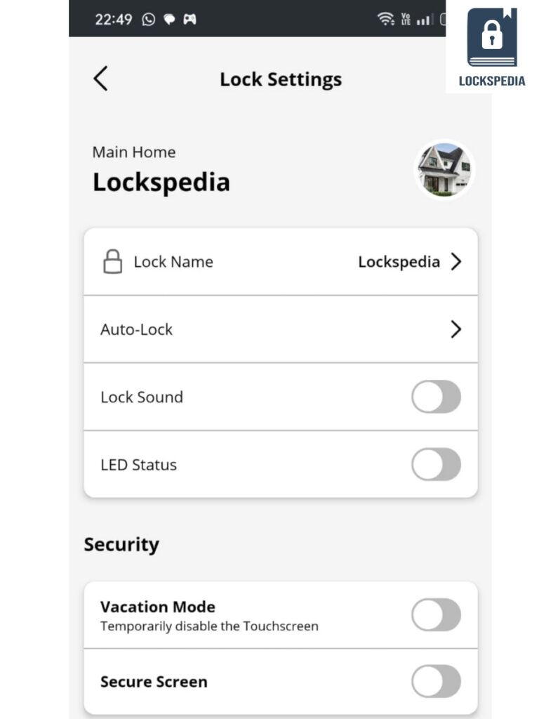 Turn Off the Vacation Mode on Kwikset App
