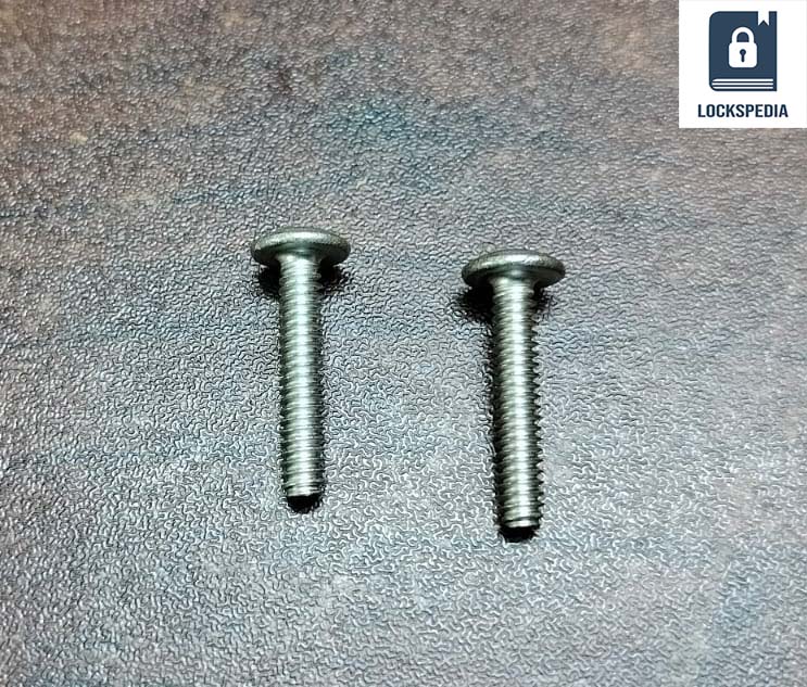 screws to tighten the interior assembly